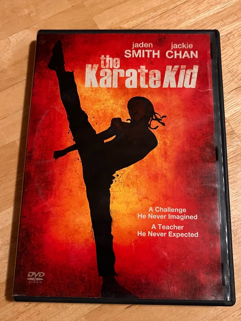 The Karate Kid DVD (2010) starring Jaden Smith and Jackie Chan